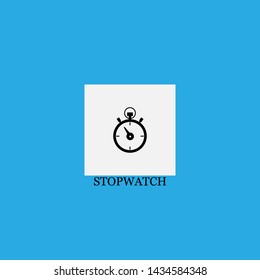 stopwatch icon sign signifier vector