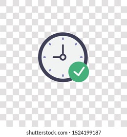 stopwatch icon sign and symbol. stopwatch color icon for website design and mobile app development. Simple Element from interaction assets collection for mobile concept and web apps icon.