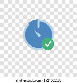 stopwatch icon sign and symbol. stopwatch color icon for website design and mobile app development. Simple Element from interaction assets collection for mobile concept and web apps icon.