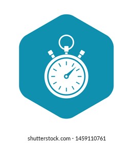 Icono de cronómetro. Ilustración simple del icono de Vector de cronómetro para Web