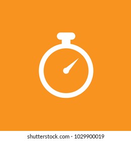 Stopwatch Icon, stock vector, eps10.