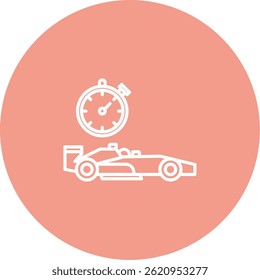 Stopwatch Icon Symbol Art Sign