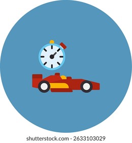 Stopwatch Icon Symbol Art Sign