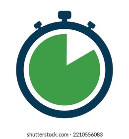 stopwatch icon symbol illustration design