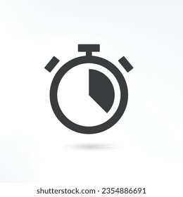 Stopwatch icon. stopwatch symbol vector 