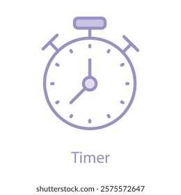 Stopwatch Icon for Time-Limited Activities