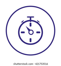 stopwatch icon. Stopwatch timer