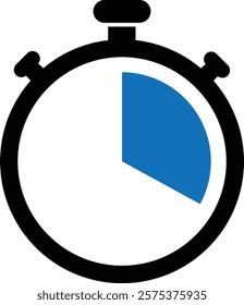 Stopwatch Icon, Timer, Chronometer, Time Tracker, Countdown Timer, Lap Timer icon