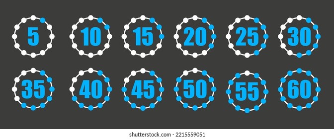 Stopwatch icon. Timer icon.Vector Illustration