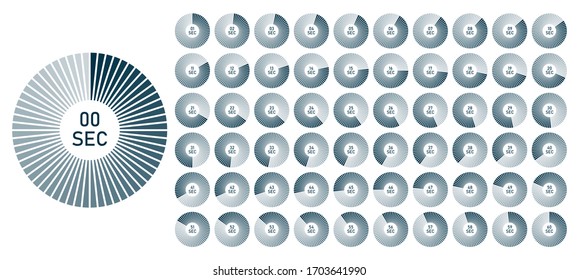 Icono de Stopwatch del temporizador que muestra el tiempo que queda hasta el comienzo de cierto evento. Ilustración vectorial aislada en blanco. Diseño gráfico. Ilustración de diagrama y gráfico. Gráfico e infografía.