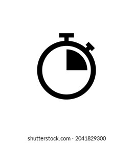 icono de cronómetro. Signo y símbolo del temporizador. Icono de cuenta atrás. Período de tiempo