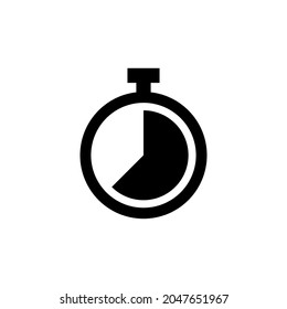 stopwatch icon. Timer sign and symbol. Countdown icon. Period of time
