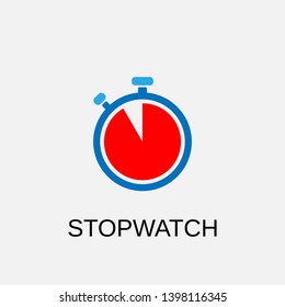Stopwatch icon. Timer symbol design. Stock - Vector illustration can be used for web.