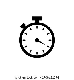 Stopwatch icon. Timer icon vector illustration