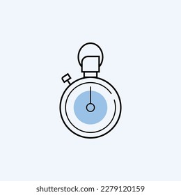 Stopwatch icon. Timer icon vector illustration design