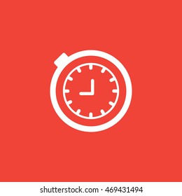 Stopwatch icon in trendy flat style background, image jpg, vector eps, flat web, material icon, UI illustration