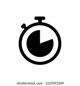 Stopwatch icon. vector