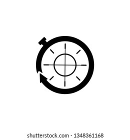 stopwatch icon vector