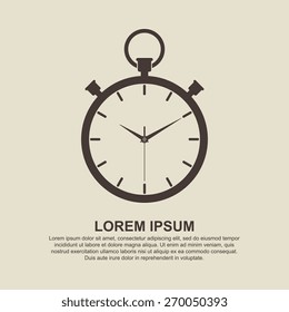 Stopwatch icon - Vector