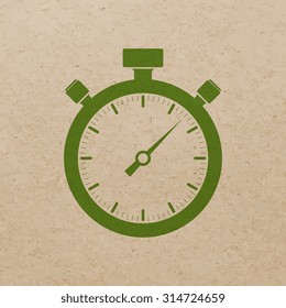 Stopwatch icon - Vector