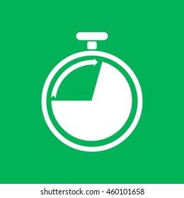 
Stopwatch icon vector.