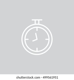  Stopwatch Icon Vector.