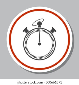 Stopwatch Icon Vector