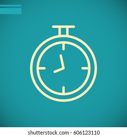  Stopwatch Icon Vector.