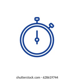 stopwatch icon vector