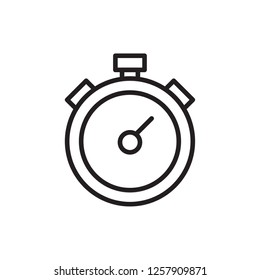 stopwatch icon vector design