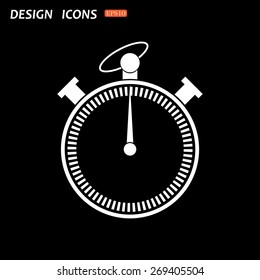 stopwatch. icon. vector design