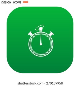 stopwatch. icon. vector design