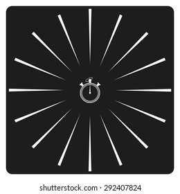 stopwatch. icon. vector design