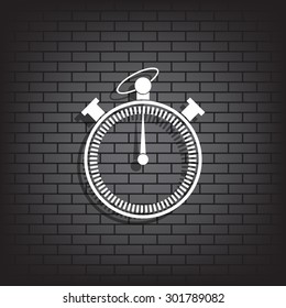 stopwatch. icon. vector design