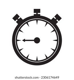 Plantilla de ilustración de diseño de vectores de icono de Stopwatch