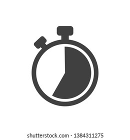 stopwatch icon vector design template