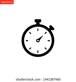 stopwatch icon vector design template