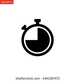 stopwatch icon vector design template