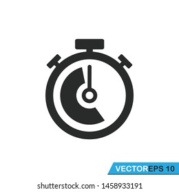 stopwatch icon vector design template