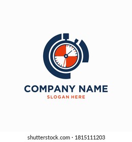 stopwatch icon vector design template
Express delivery icon concept. Watch icon for service, order, fast and free shipping. Modern design vector illustration.