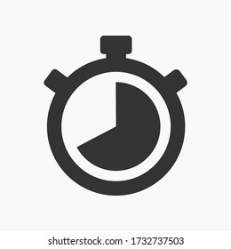 Stopwatch icon vector eps 10