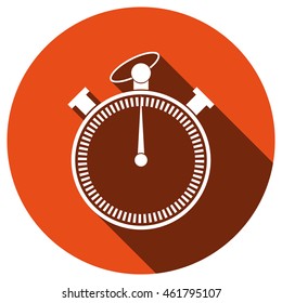 stopwatch Icon, vector, icon flat