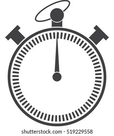 Stopwatch Icon Vector flat design style