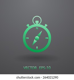 Icono de Stopwatch, ilustración vectorial