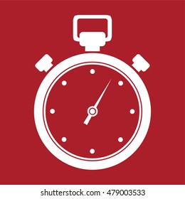 Stopwatch icon . Vector illustration