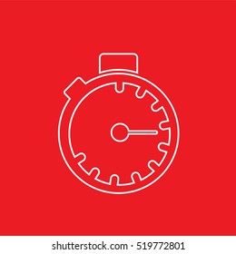 stopwatch Icon Vector Illustration