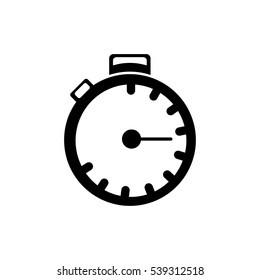 stopwatch Icon Vector Illustration
