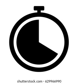 Stopwatch icon. vector illustration