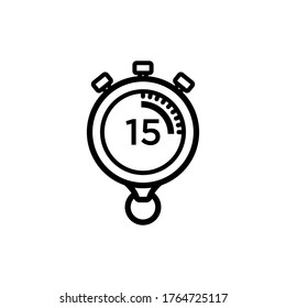 diseño de ilustración de vector de icono de parada