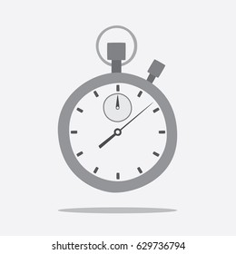 Stopwatch icon, vector illustration design. Sport objects collection.